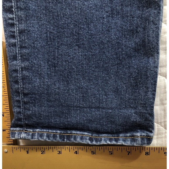 Levi's 541 Jeans Men's Size 42 X 32 Denim Blue Straight Leg High Rise (42x29) - Picture 15 of 16